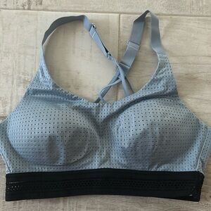 Blue Victoria secret sports bra